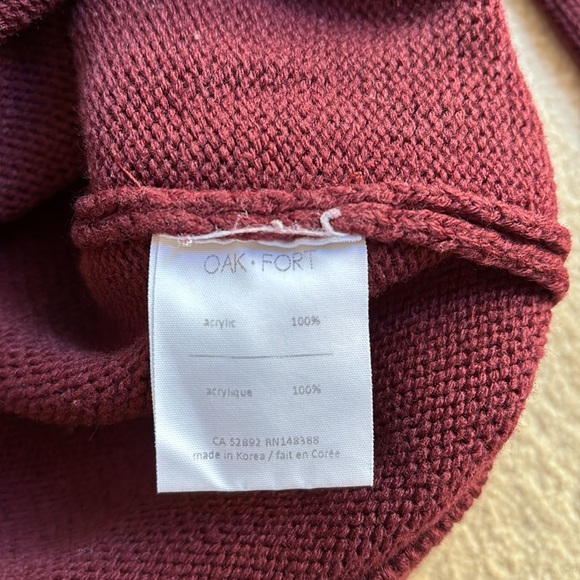 Oak + Fort Oversized Sweater - Picture 5 of 6